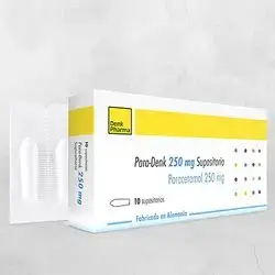 Para-denk 250mg Suppositorio (Paracetamol 250mg) 10 Suppositories_Denk Pharma