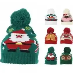 Koopman Hat Xmas Kids 6Ass Designs