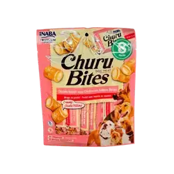 Inaba – Churu Bites – Chicken Wrap with Chicken & Salmon 8 Packs