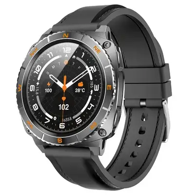 G-tab GTR6 - Smart Watch - 1.43-inch Amoled - IP68 water and dust resistance - Black