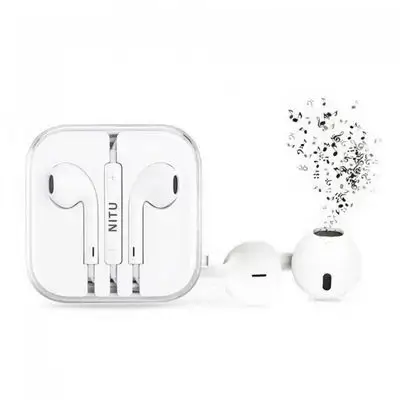 Nitu NT-H7 Hi-Fi Wired In-Ear Earphones with Deep Bass and Microphone