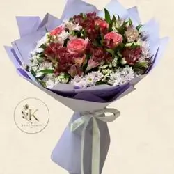 Rose & Alstroemeria Bouquet