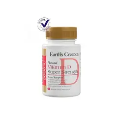Earths Creation Vitamin D 5000 IU Super Strength 30 Softgels