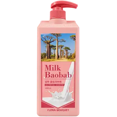Milk Baobab Shampoo Flora Bouquet 1000ml _ BIOKLASSE