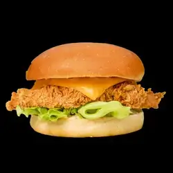 crispy burger cheese 