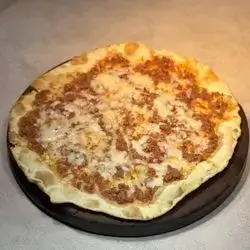 Meat Lahmacun With Cheese