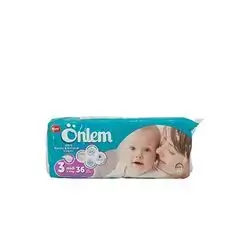 Onlem Twin Pack Ultra Baby Diapers No 3 Mini 4-9 Kg 36 Pcs