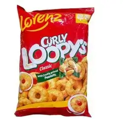 lorenz curly loopys classic with freshly ground peanuts