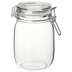 Medium Glass Storage Jar