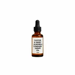 CASTOR & SWEET ALMOND & CANNABIS (HEMP) OIL