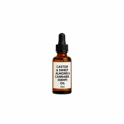 CASTOR & SWEET ALMOND & CANNABIS (HEMP) OIL
