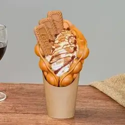Lotus Bubble Waffle
