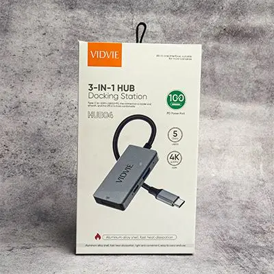 VIDVIE 3-IN-1 HUB Docking Station