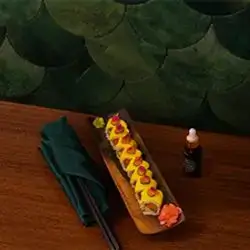 Mango Volcano Roll