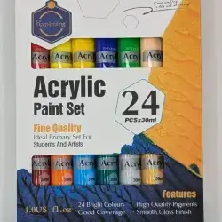 24 PCS Acrylic Paints 30ML