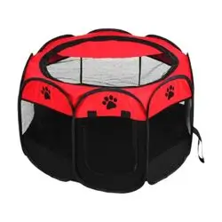 Pet Playpen- Dark Red 100cm