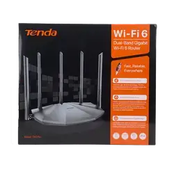 Tenda Router Dual Band Gigabit 2.4Ghz & 5G Wifi 6 TX2 Pro