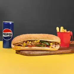 Chicken Fajita Sandwich Meal