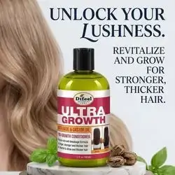 Difeel Ultra Growth with Basil & Castor Oil Pro-Growth Conditioner