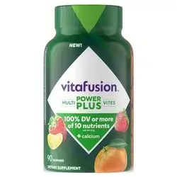 Vitafusion Multi powe plus +calcium 90gummies