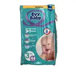 Evy Baby Diapers Midi3 44pcs
