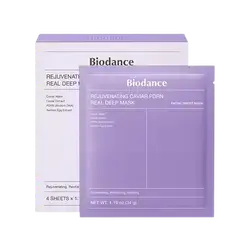 Rejuvenating Caviar PDRN Real Deep Mask 4 Sheets×34g _ Biodance
