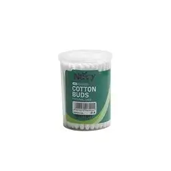 Navy Bamboo Stick Cotton Buds 100 Pcs
