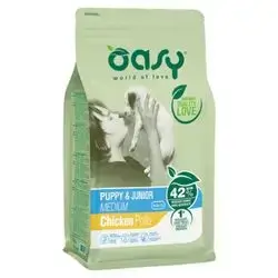 Oasy Puppy & Junior Chicken 12kg
