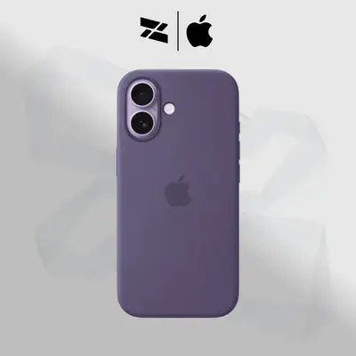 iPhone 17 Silicone Case with MagSafe – Purple Fog