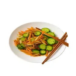 Kimchi Cucumber Salad
