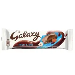 Galaxy Milk Chocolate with Fruit & Nut Bar 36g