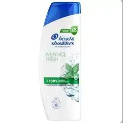 Head and shoulder menthol shampoo