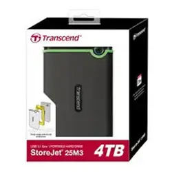 Transcend StoreJet 25M3 Portable Hard Drive 3.1 SATA 2TB