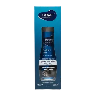 BIOWET Hair Removal Spray For Men 100ml _ FLOWERS COSMETIC