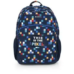 GABOL GABOL Backpack 2 Part Cubik Kids 34X46X20Cm