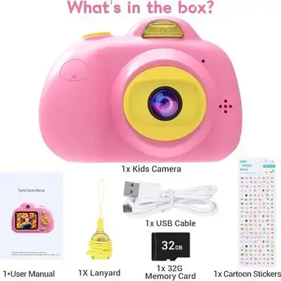 OMZER Kids Camera 1080P Selfie Mini Camera