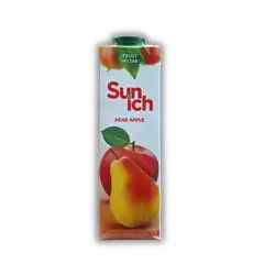 Sun Age Juice Packet Pear Apple 1 Liter