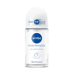 Anti-Transpirant Roll-On Pure Invisible Anti-Traces Blanches 72H Active Protection 50ml _ NIVEA