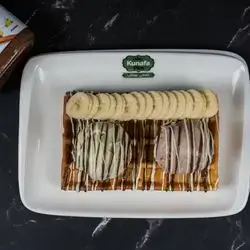 Nutella And Ice Cream Waffle