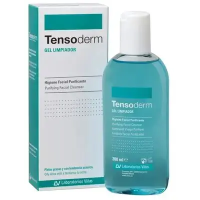 lv laboratories vinas tensoderm cleansing gel 200ml