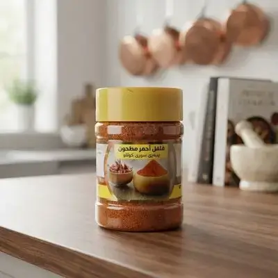 بەهاراتی بیبەری سووری کوتراو ئالین 60 گرام