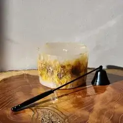 Scented Rose Candles With Candle Snuffer