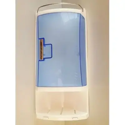 Corner Caddy Transparent Blue