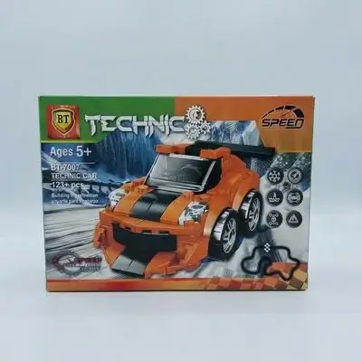Lego Car Orange 123 Pcs