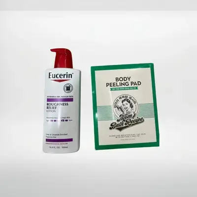Strawberry skin ( keratosis pillaris )
