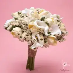The Bride's Flower-Blue&white
