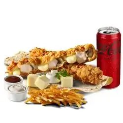 Cheese & Mushroom Cajun Skewer Menu