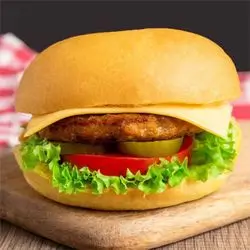 Chicken Burger With Cheese