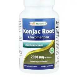 Glucomannan 2000MG 180 vegcaps