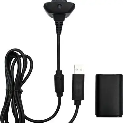 Cable and Charger Xbox 360 2in1